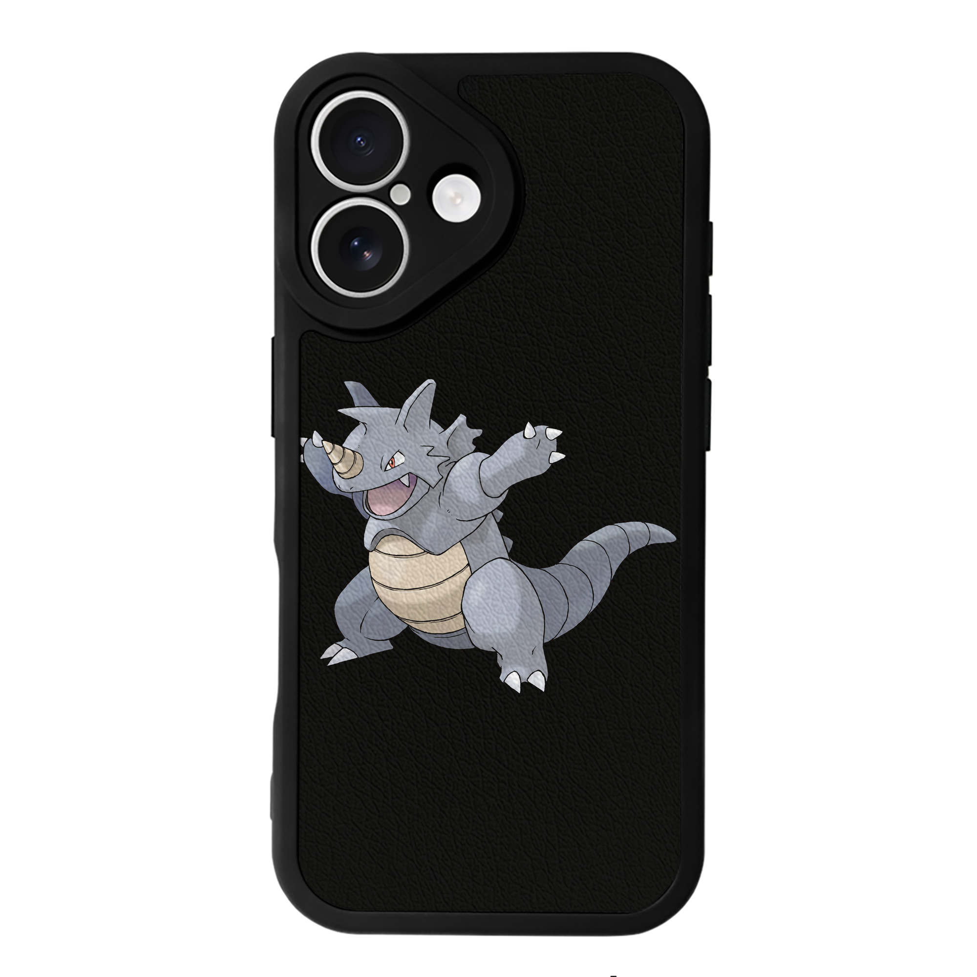 （画像用） ポケットモンスター Pokémon 【iPhone 16シリーズ対応】シリコンスマホケース（レザー調） 材質：シリコン